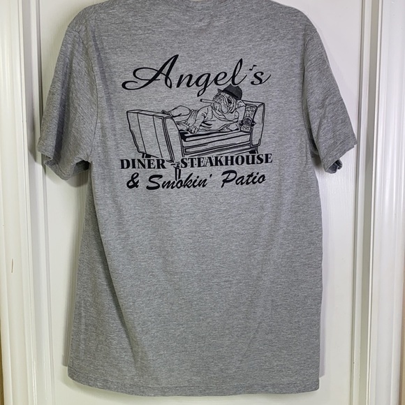 District - Gray Graphic Beer Shirt Size Large - Picture 4 of 5